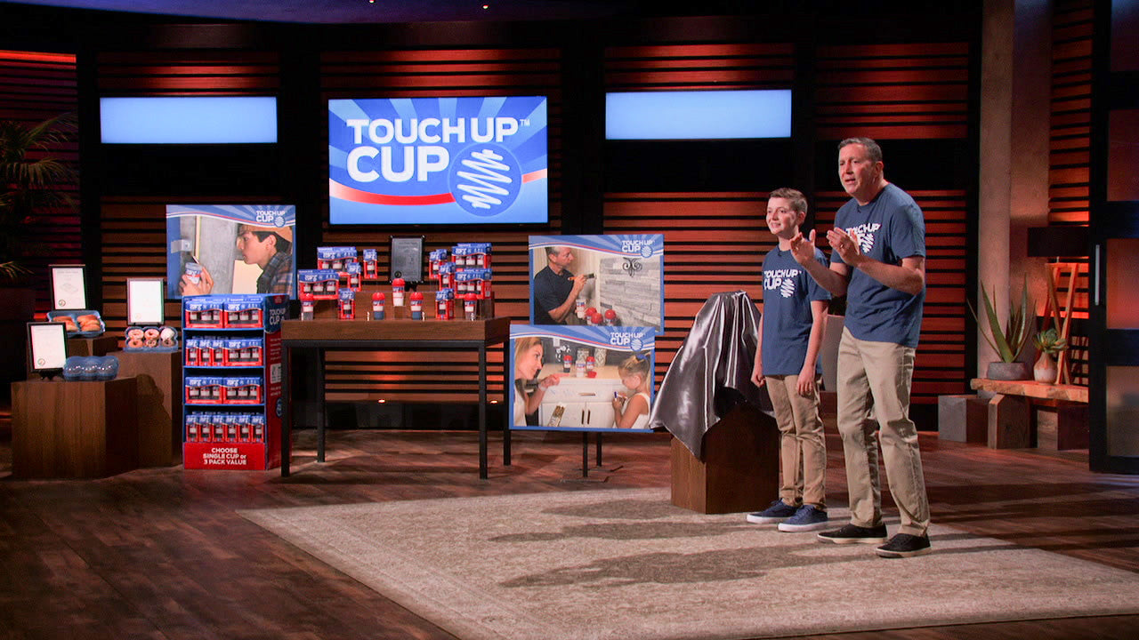 Load video: Touch Up Cup on Shark Tank