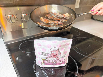 Piggy Pouch | Bacon Grease Container Pack of 6